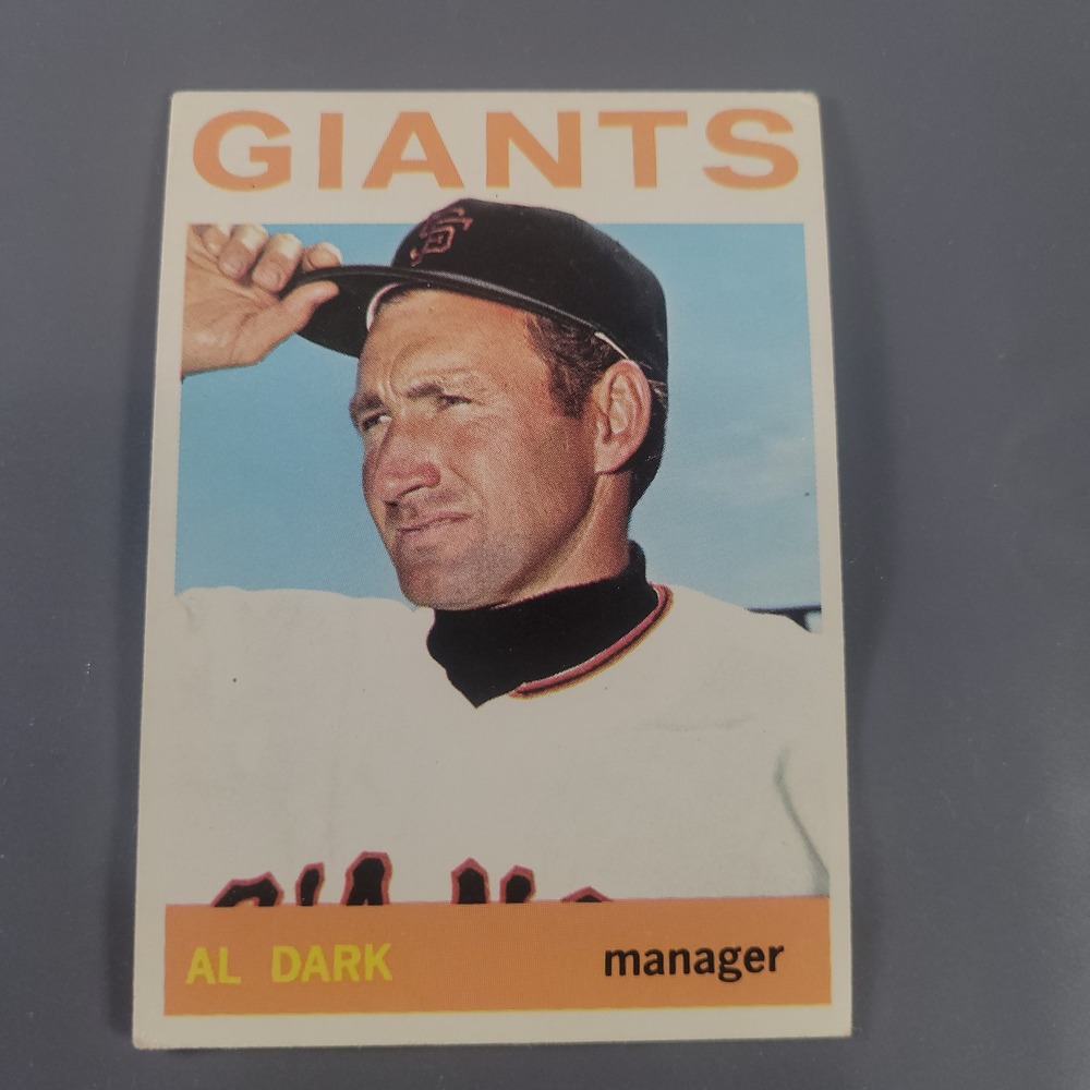 San Francisco‎ Giants Topps Baseball Card  1963 Al Dark Manager #529